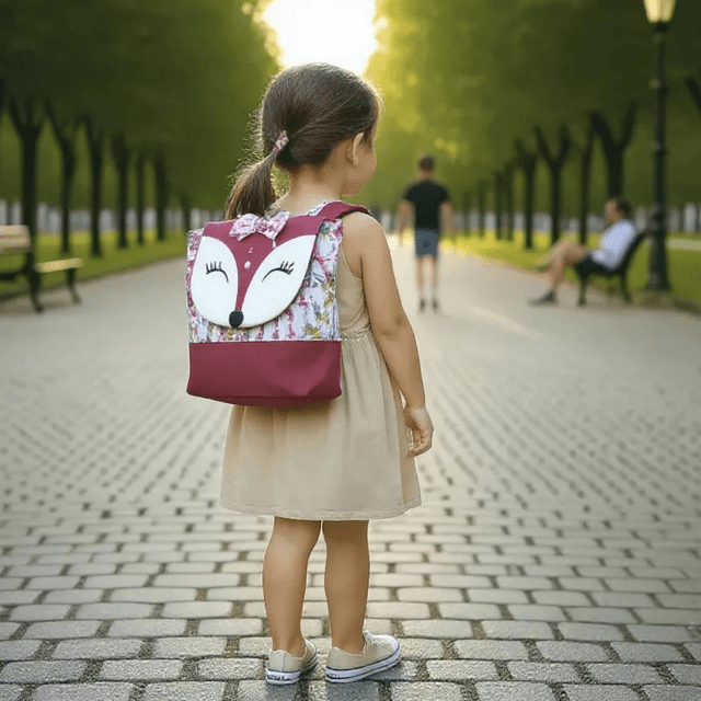 Sac à dos biche pour maternelle, crèche...
