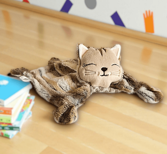 Chaton fourrure et double gaze Oeko Tex 