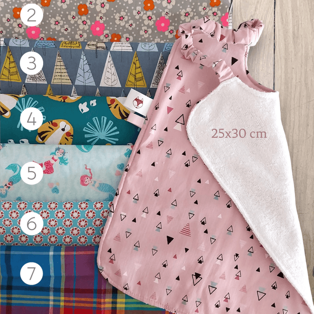 Serviette élastiquée 