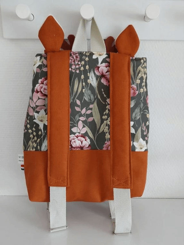 Sac à dos biche faon pour maternelle, crèche...
