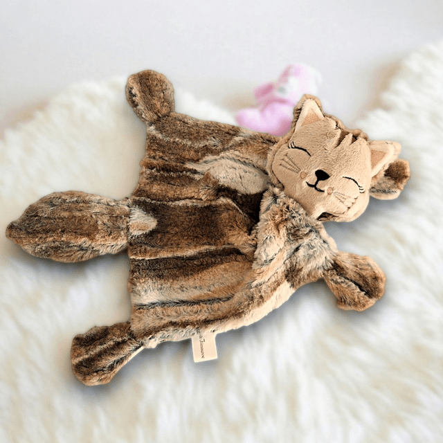 Chaton fourrure et double gaze Oeko Tex 